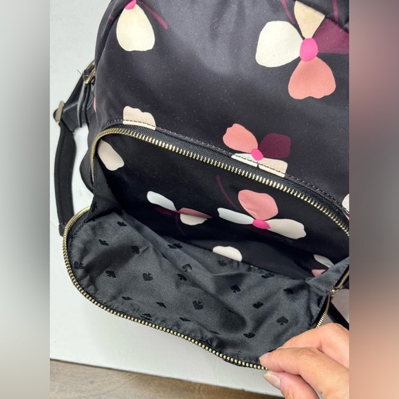 Kate Spade NY Nylon Dawn Dusk Buds Medium Backpack - Picture 12 of 13